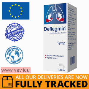 Deflegmin 30mg syrup 120ml — Made in Canada — Free Delivery