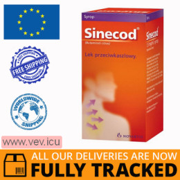 Sinecod Syrup 1.5 mg/ml, 100 ml — Made in Switzerland — Free Delivery