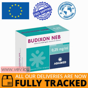 Budixon neb, suspension for nebulization 0.25 mg/ml, 2 ml x 20 containers — Made in Poland by Adamed — Free Delivery
