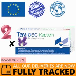 Tavipec 150mg 2p x 30 capsules — Made in Austria — Free Delivery
