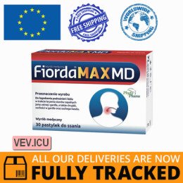 Fiorda Max MD, 30 lozenges — Made in Poland — Free Delivery