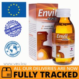 Envil Cough 30 mg/5 ml, syrup, 100ml — Made in Poland by Aflofarm — Free Delivery
