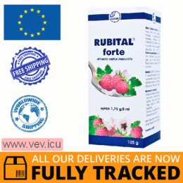 Rubital Forte syrup 125g — Made in Poland — Free Delivery
