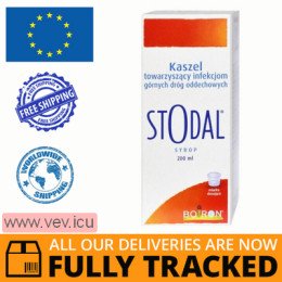 Boiron Stodal, syrup, 200 ml — Made in France — Free Delivery