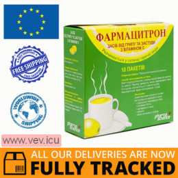 Pharmacitron powder for flu and colds, 23g x  10 sachets — Made in Canada — Free Delivery