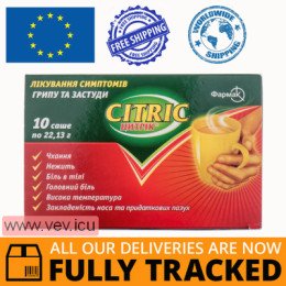 Citric powder for oral solution 22.13g x 10 sachets — Made in Germany — Free Delivery