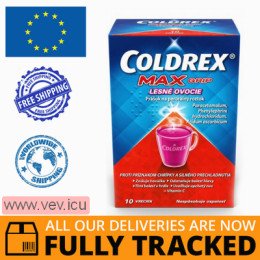 Coldrex MaxGrip powder for oral solution, wild berry flavor 10 sachets — Made in Spain — Free Delivery
