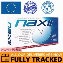Naxii 220 mg, 10 tablets — Made in Poland — Free Delivery