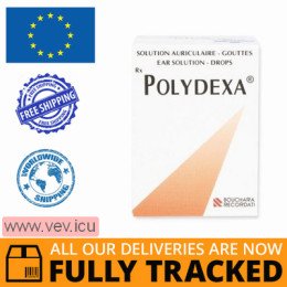 Polydexa ear drops 10,5ml — Made in France — Free Delivery