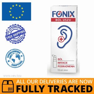 Fonix Earache 15ml — Made in Poland by Polpharma — Free Delivery