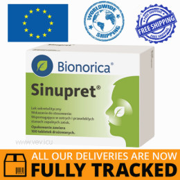 SINUPRET 100 TABS — MADE IN GERMANY — FREE SHIPPING
