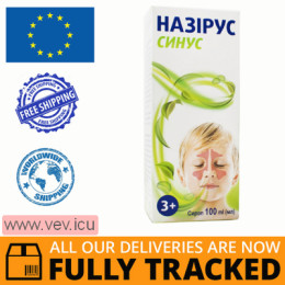 Nazirus Sinus, syrup 100 ml — Made in Poland — Free Delivery