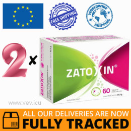2 x ZATOXIN 60 TABS - MADE IN POLAND - FREE SHIPPING 