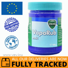 VICKS VAPORUB OINTMENT 100G - MADE IN GERMANY - FREE SHIPPING VICKS VAPORUB OINTMENT 100G - MADE IN GERMANY - FREE SHIPPING