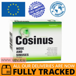Cosinus Sinuses and Nose 30 tablets — Made in Poland — Free Delivery