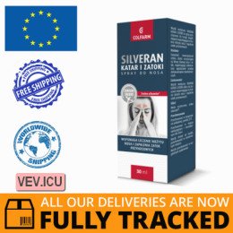 Silveran Runny nose and sinuses, nasal spray, 30 ml — Made in Poland — Free Delivery