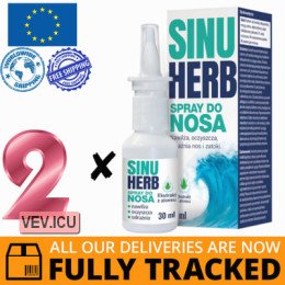 Sinuherb Nasal Spray 2p x 30 ml — Made in Poland — Free Delivery