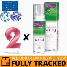 2 x IBUPROM HIPERTONIC SPRAY 50ML — MADE IN POLAND — FREE SHIPPING
