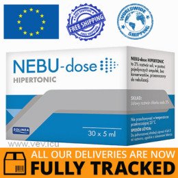 NEBU-DOSE HIPERTONIC 30 AMPOULES - MADE IN POLAND - FREE SHIPPING