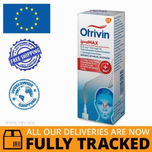 Otrivin Ipra Max aerosol 10 ml — Made in Poland — Free Delivery