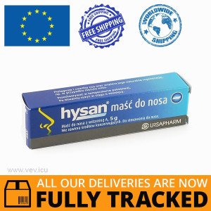 Hysan nasal ointment with vitamin A 5g — Made in Germany by Ursapharm — Free Delivery