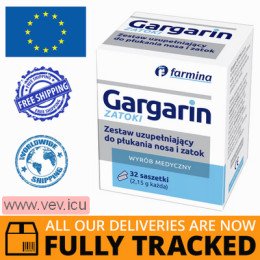 Gargarin, sinus irrigation set, refill, 32 sachets — Made in Poland — Free Delivery