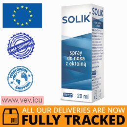 Solik nasal spray with ectoine 20ml — Made in Poland — Free Delivery
