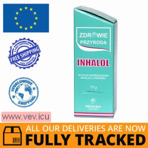 Inhalol, inhalation drops, 10g — Made in Poland — Free Delivery