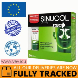 Sinucol Sinus, 60 coated tablets + Sinucol Aromabalsam, 20g — Made in Poland — Free Delivery