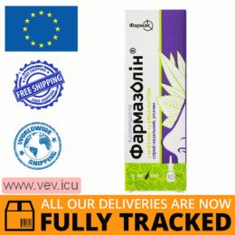 Farmazolin nasal spray with mint and eucalyptus 10ml— Made in Ukraine — Free Delivery