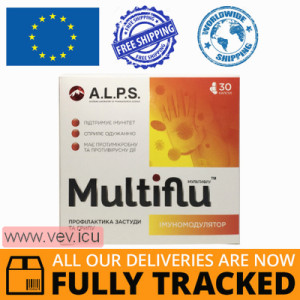 Multiflu 30 capsules — Made in Ukraine — Free Delivery