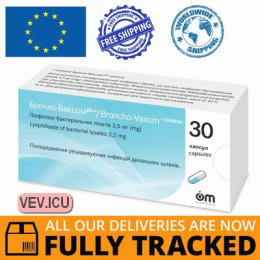 Broncho-Vaxom Children 3.5mg, 30 capsules — Made in Switzerland — Free Delivery