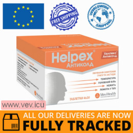 Helpex Anticold 80 tablets  — Made in Switzerland — Free Delivery