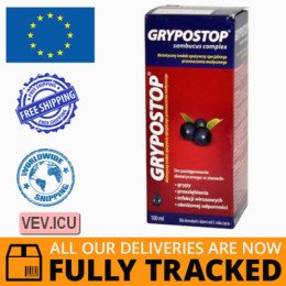 Grypostop Sambucus Complex Vitama Syrup, 100ml — Made in Poland — Free Delivery