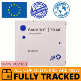 Acnetin 16mg 30 capsules — Made in Belgium — Free Delivery