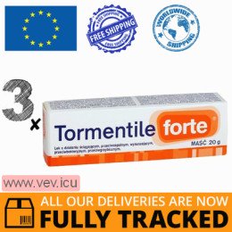 Tormentile Forte 3p x 20g — Made in Poland — Free Delivery