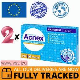 Acnex 2p x  30 capsules — Made in Poland — Free Delivery