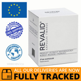 REVALID 90 CAPS - MADE IN SWITZERLAND - FREE SHIPPING