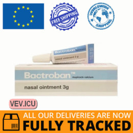 Bactroban nasal ointment 2% 3g — Made in Great Britain — Free Delivery Bactroban nasal ointment 2% 3g — Made in Great Britain — Free Delivery