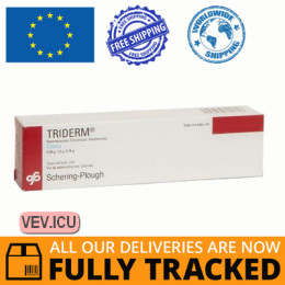 Triderm cream 30g — Made in Belgium — Free Delivery