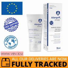 Allergoff Atopy, coating barrier body cream, 75 ml — Made in Poland — Free Delivery