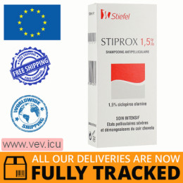 Stiprox anti-dandruff shampoo 1.5%, 100 ml — Made in Ireland — Free Delivery