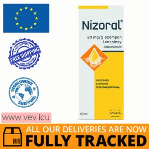 Nizoral 20 mg / g, anti-dandruff shampoo, 60 ml — Made in Germany — Free Delivery