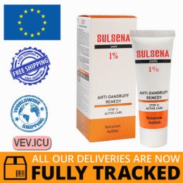 Sulsena hair paste 1% against dandruff 40 ml — Made in Ukraine — Free Delivery