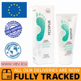 Pedipur 200 mg/g, medicated powder, 60g — Made in Poland — Free Delivery