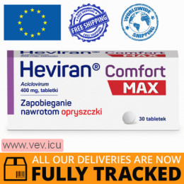 Heviran Comfort Max 400 mg, 30 tablets — Made in Poland — Free Delivery