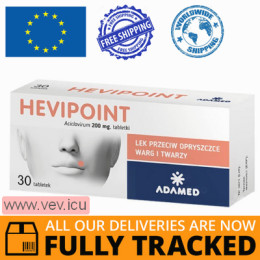 Hevipoint 200 mg, 30 tablets — Made in Poland by Adamed — Free Delivery