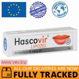 Hascovir Lipogel Pro 3g — Made in Poland — Free Delivery