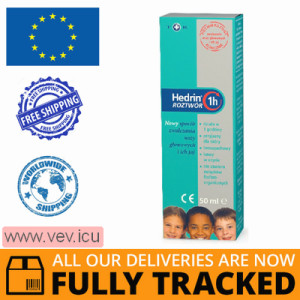 Hedrin lotion against head lice 50ml — Made in Germany — Free Delivery