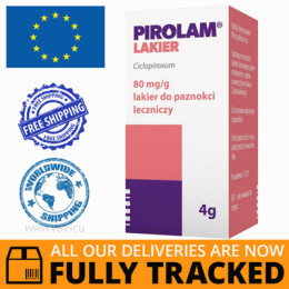 PIROLAM HEALING NAIL POLISH 4G - MADE IN POLAND - FREE SHIPPING